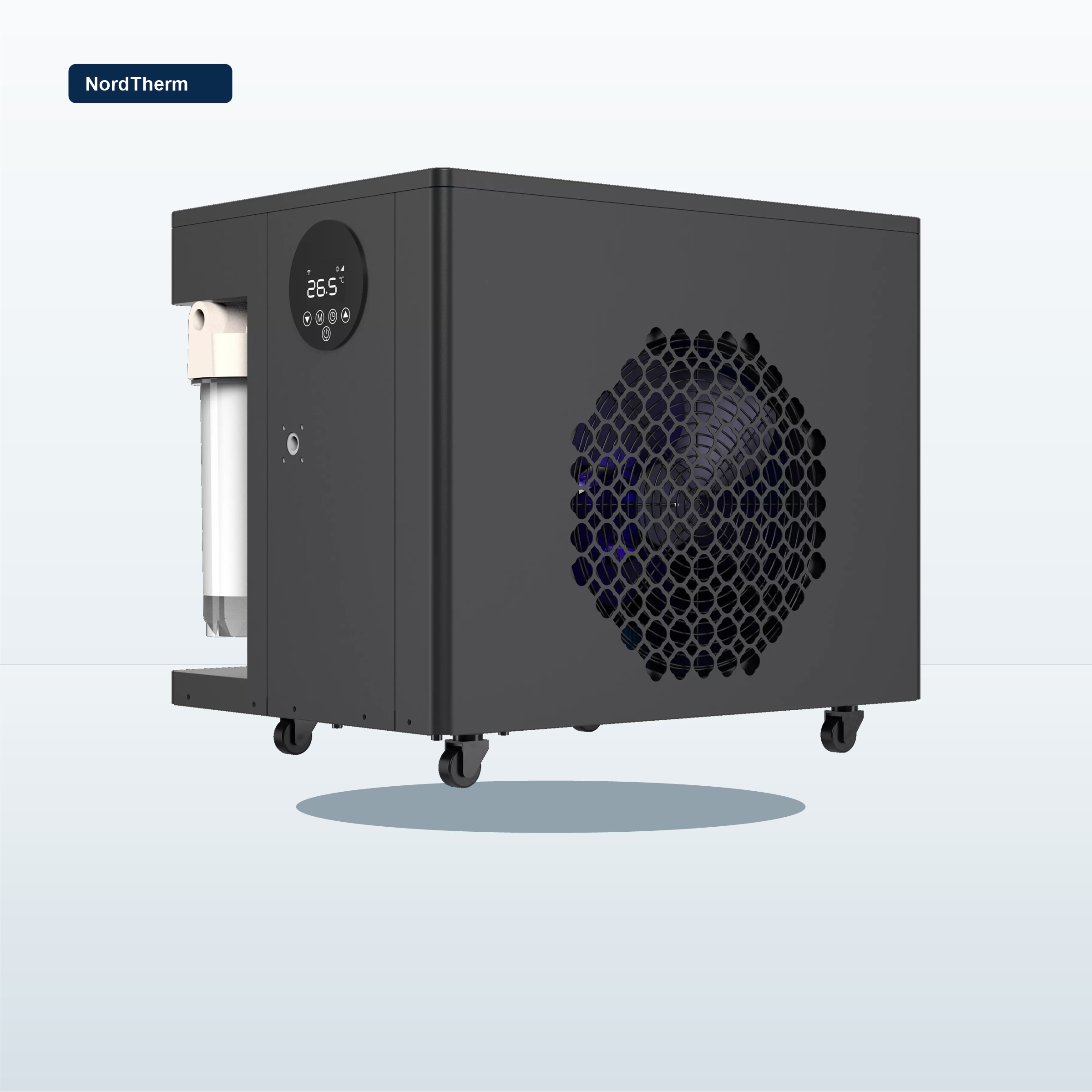 Ice bath chiller control side