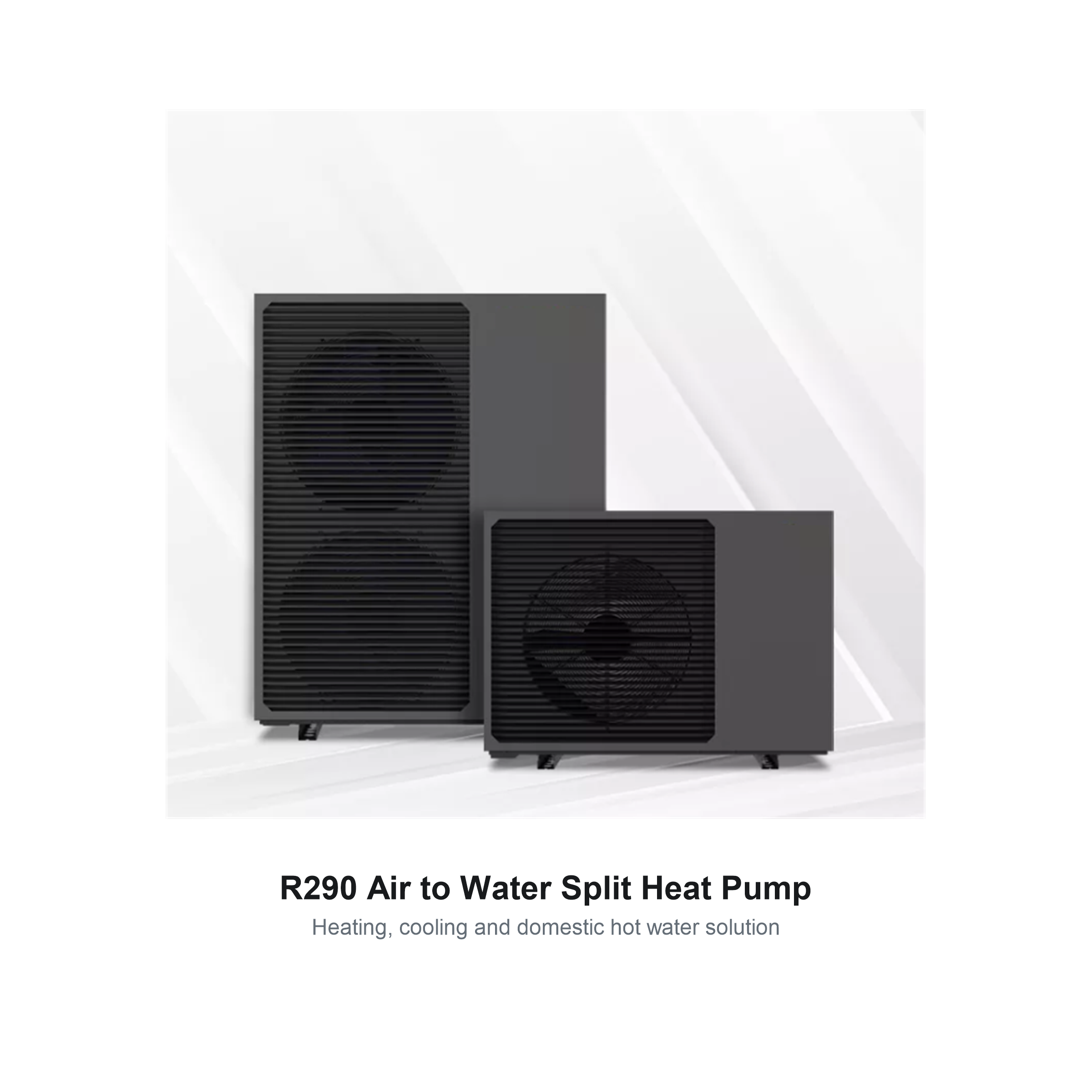 R290 Air to Water Split Heat Pump | 6kW-24kW OEM Heating & DHW Solution