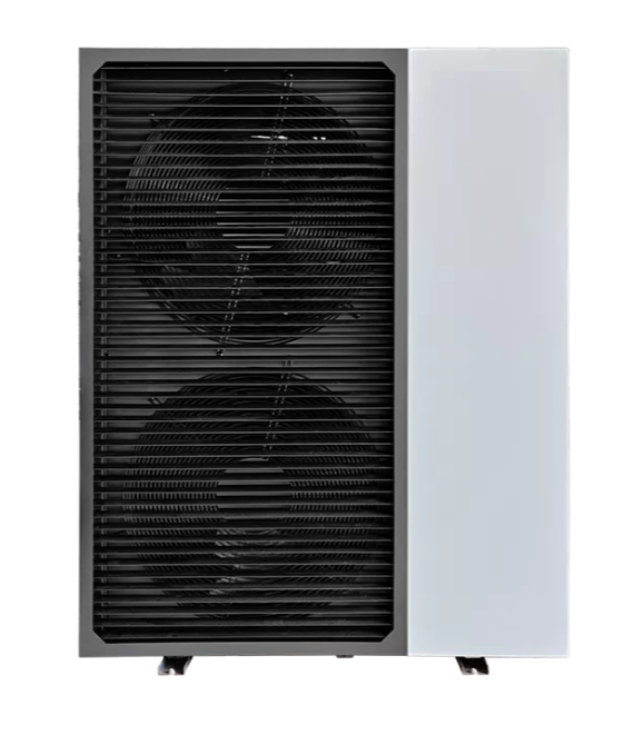 R32 split heat pump single fan view