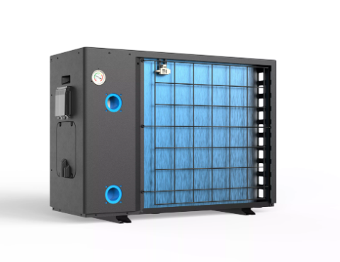 R32 swimming pool heat pump coil side