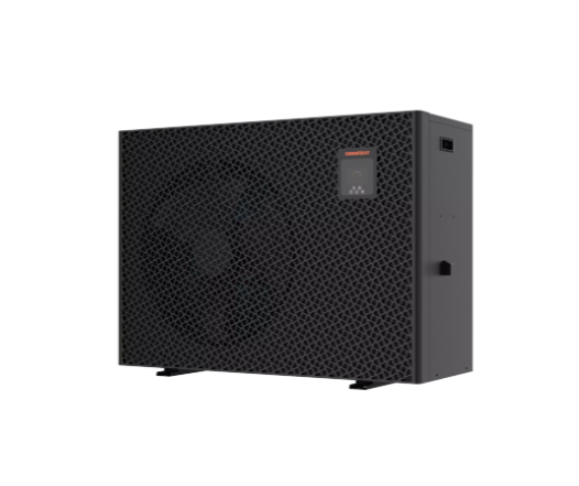 R290 pool heat pump black side view