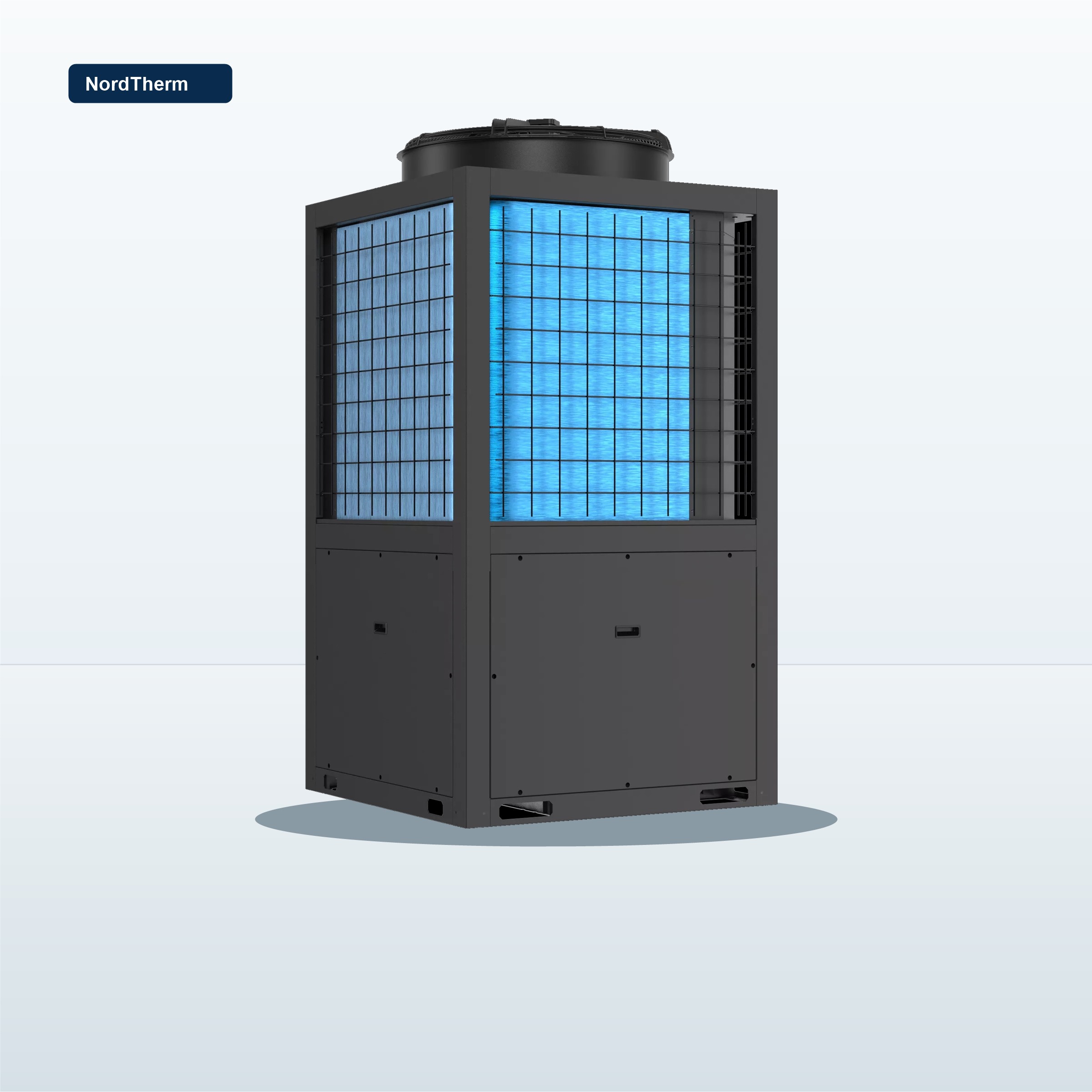 Commercial heat pump single angle view