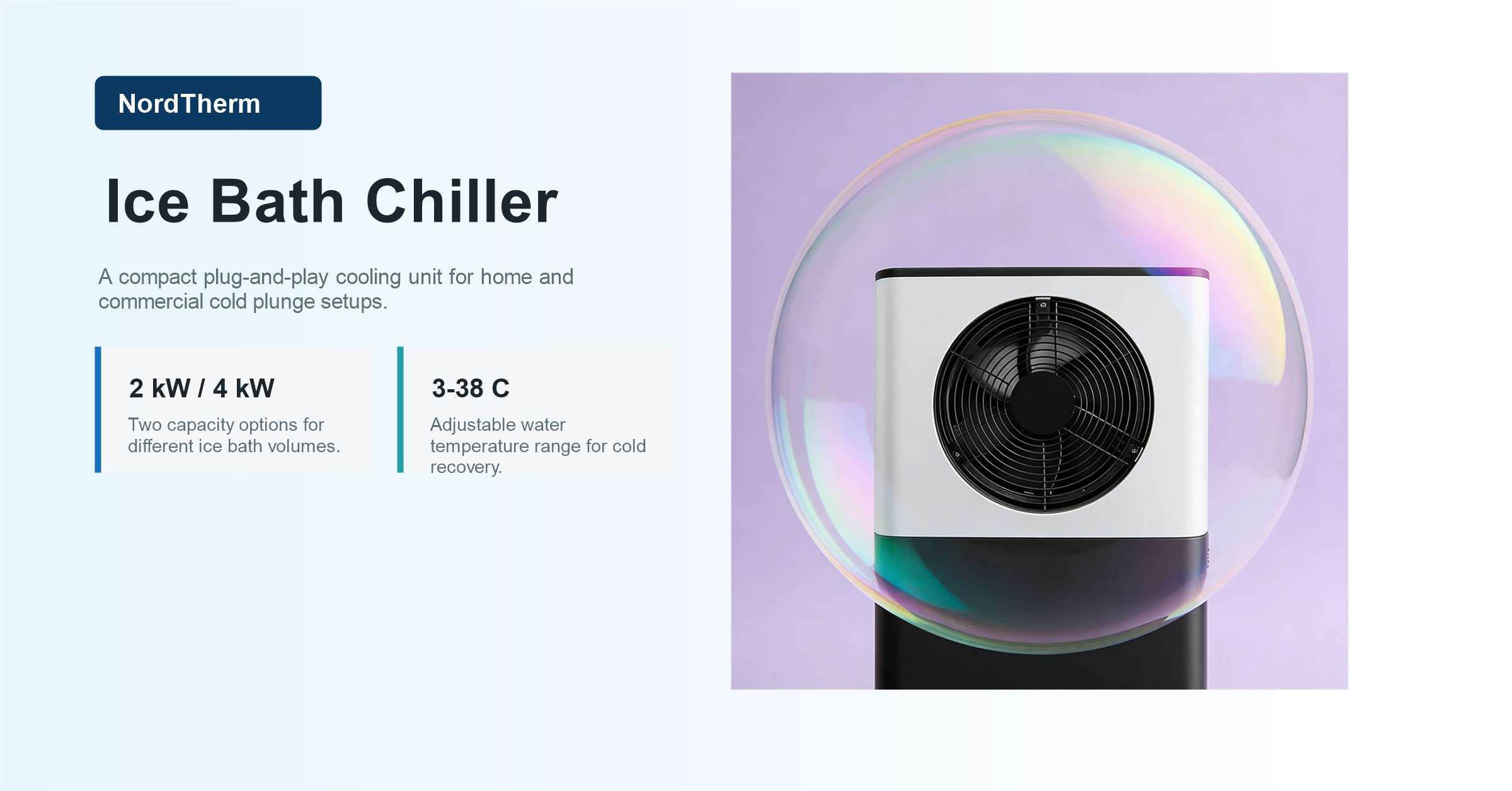 Ice bath chiller hero banner