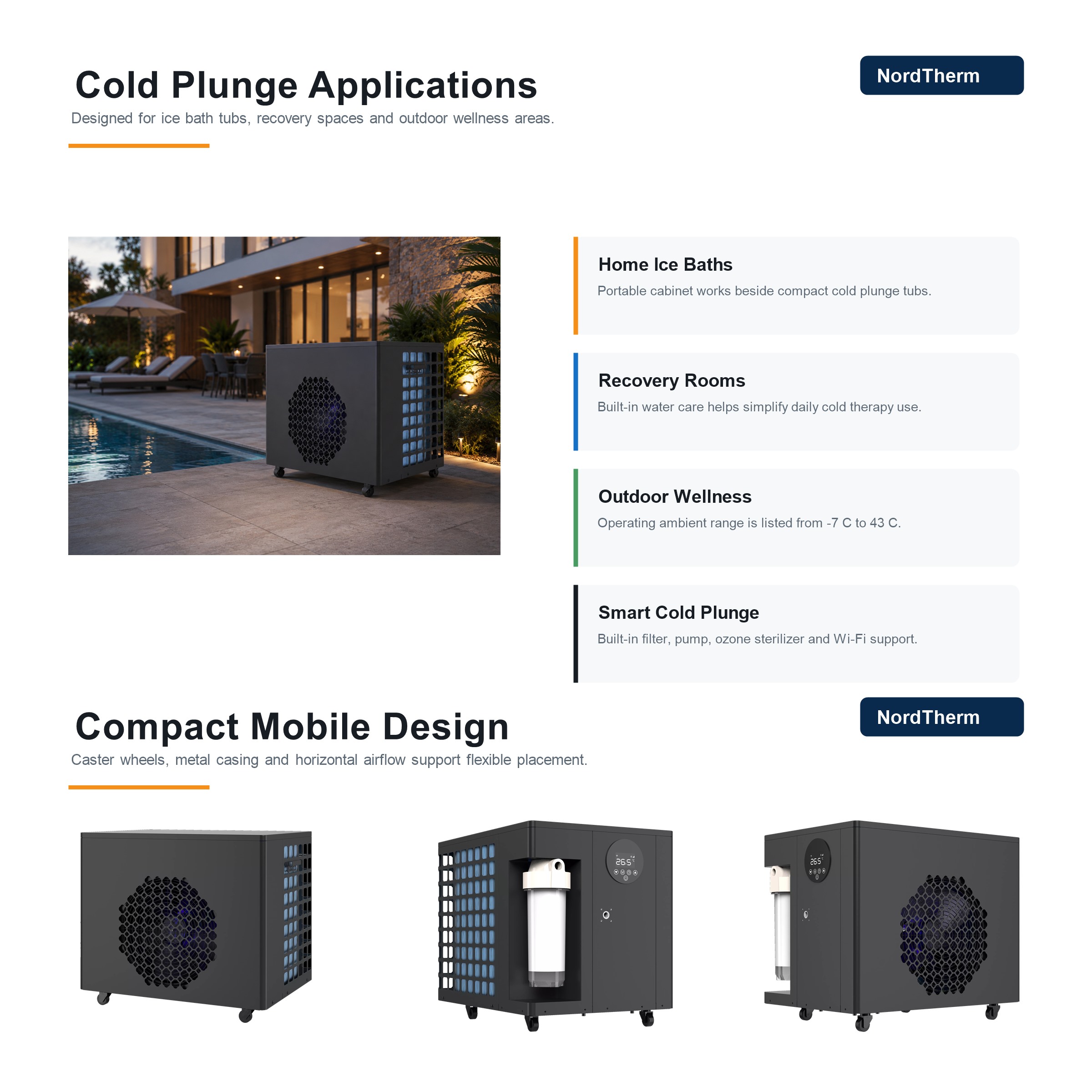  Ice bath chiller applications